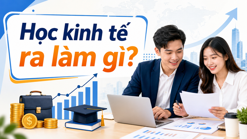 Học kinh tế ra làm gì? Cơ hội nghề nghiệp rộng mở