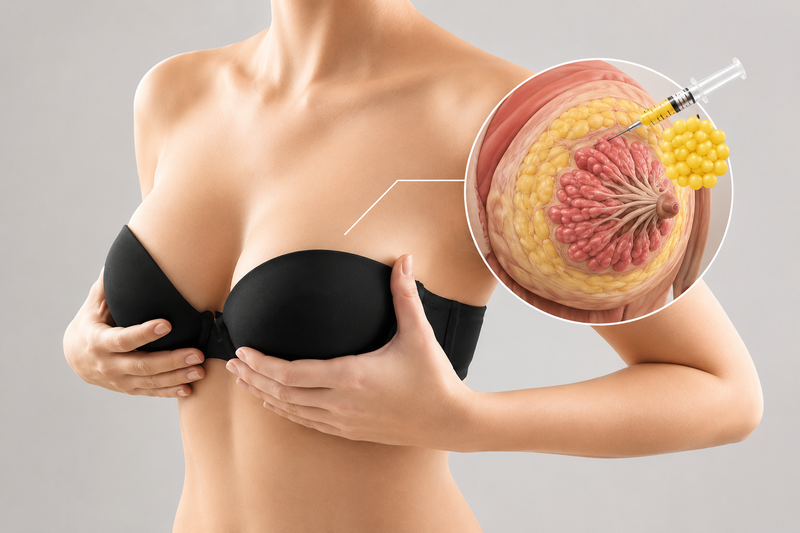 Cấy mỡ tự thân không đặt túi ngực nhưng vẫn là thủ thuật y khoa có xâm lấn. 
